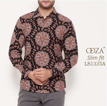  Baju  Batik  Murah  Batik  Modern Lengan Panjang Pria 