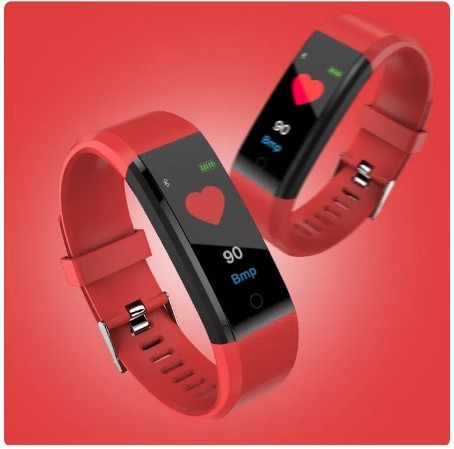 Smart Band Heart Rate Monitor Smartwatch Gelang Pintar