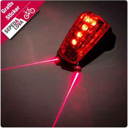  Lampu  Laser Belakang Sepeda  United  Serbada com