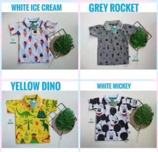  Kaos  kerah  oshkosh anak  bayi cowo laki  Serbada com