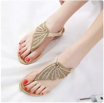 sandal teplek