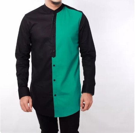 Model Baju Koko Kurta / Baju Koko Kurta Fesyen Pria Pakaian Atasan Di