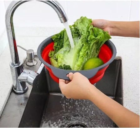 Keranjang Lipat Buah  Sayur Tempat  buah  sayur tirisan cuci 