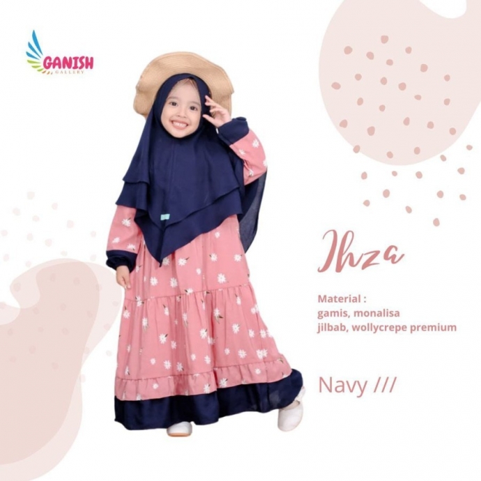  Baju  muslim baju  gamis anak  perempuan  usia 2  tahun  s d 8 